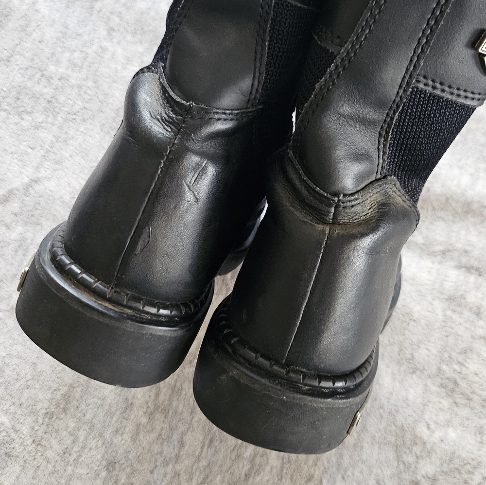 Harley-Davidson Paraspinna Men's Motorcycle Boots Black Size 11 - Picture 5 of 13